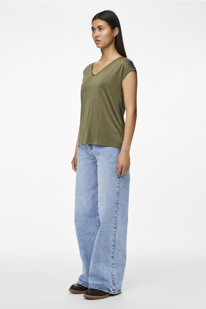 PCKAMALA TEE NOOS BC 17095260 GRAPE LEAF
